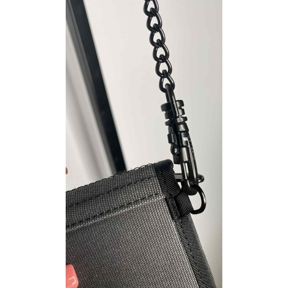 Pacsafe Black Wallet with Chain - Picture 6 of 6